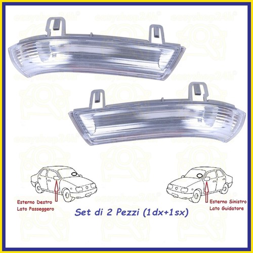Set fanale fanalino specchio - 2,