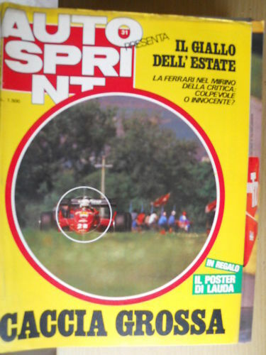 Autosprint 1984 poster niki - autosprint,