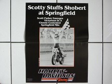 POSTER HARLEY XR750 Racing