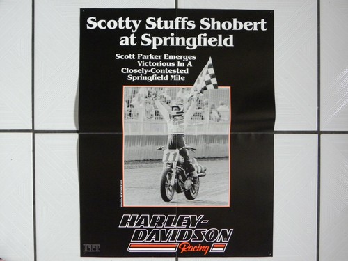 Poster harley xr750 racing - poster,