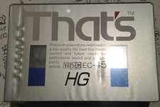 LOTTO 3 VHS C VERGINI THAT'S