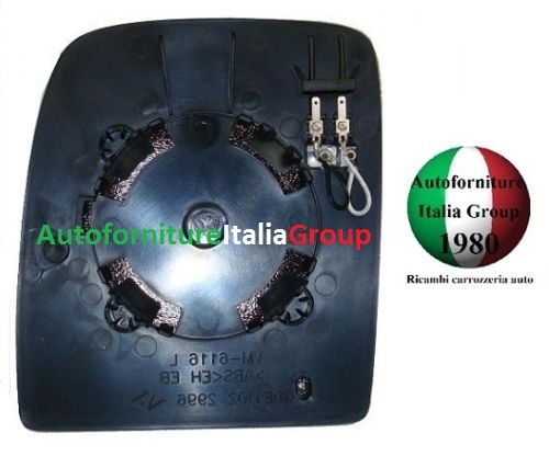 Piastra specchio retrovisore - piastra,