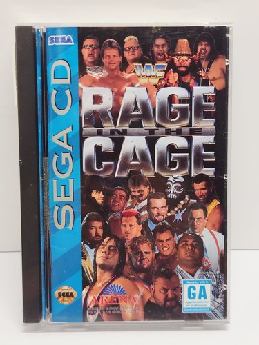 Wwf rage the - wwf, sega