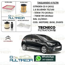 KIT TAGLIANDO 4 FILTRI TECNECO