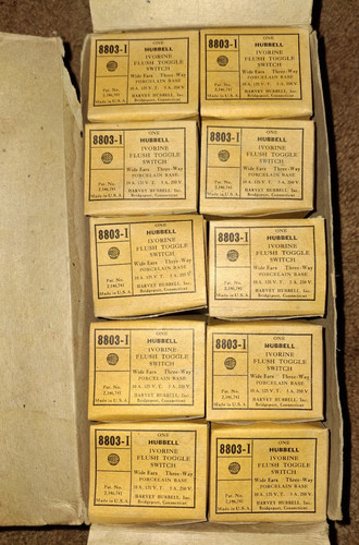 Nos scatola vintage 10 - nos, di