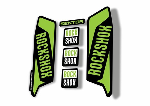 Adesivo rock shox sektor 2016 - rock,