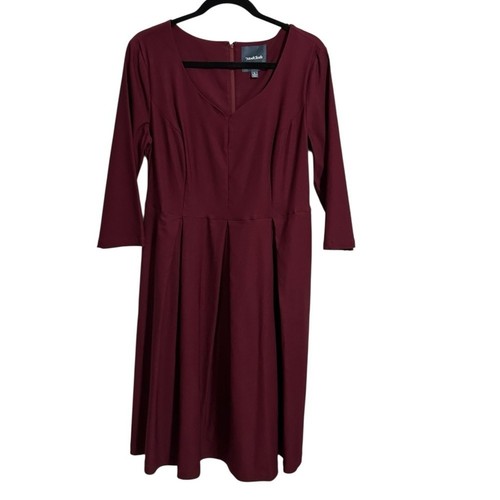 Abito midi modcloth rosso