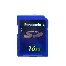 Panasonic 16 MB Scheda di memoria SD non HC 16 MB, RP-SD016B