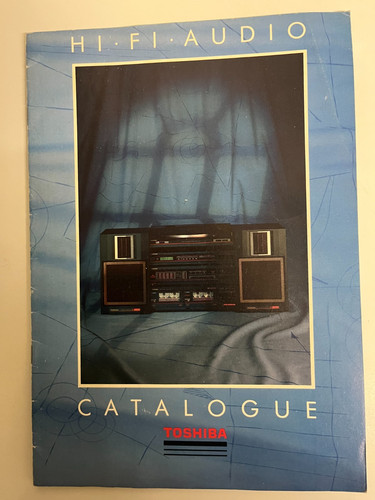 Toshiba audio catalogue - audio,