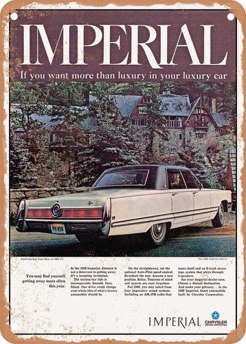Insegna metallo 1968 - metallo,