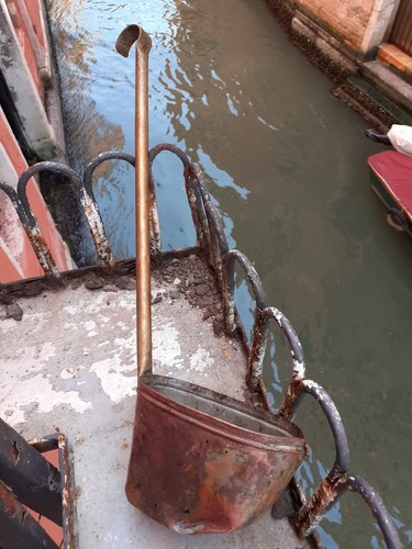 Antico mestolo rame - antico,