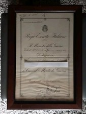 Attestato per croce al merito