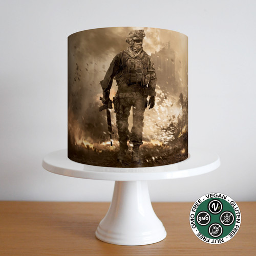 Cake topper militare esercito
