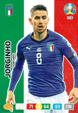 JORGINHO Italia Uefa EURO 2020 ADRENALYN XL PANINI card 216 Team Mate