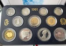 Rep italiana div proof 1991 - rep., div.