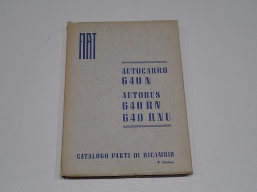 Fiat autocarro 640 autobus - fiat,