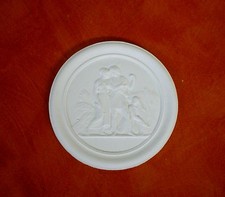 BASSORILIEVO IN GESSO BIANCO