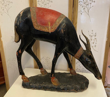 SCULTURA ANTILOPE SGABELLO