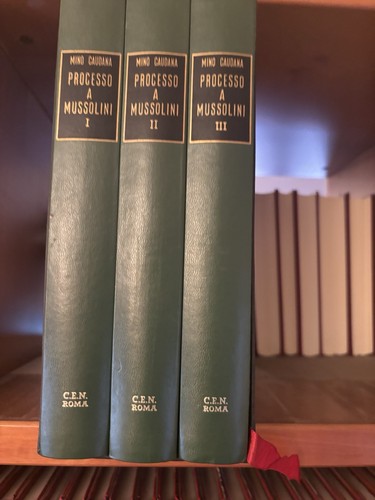 Collana processo mussolini - collana,