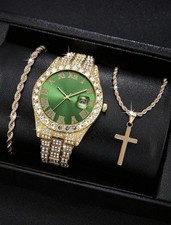 Orologio Uomo Quadrante Verde