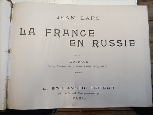 Jean darc france russie - la,