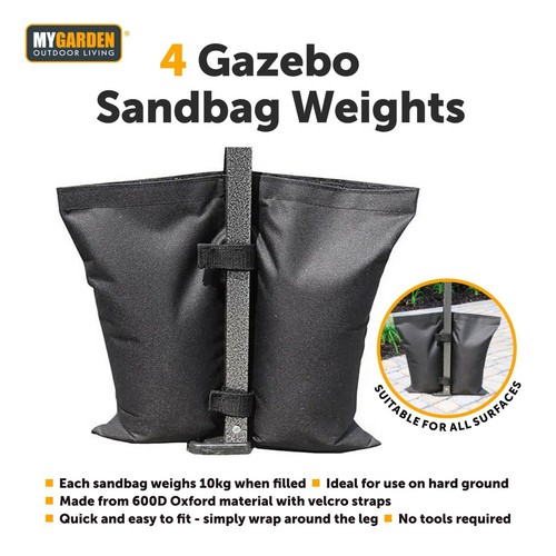 Gazebo sacco sabbia pesi - sacco,