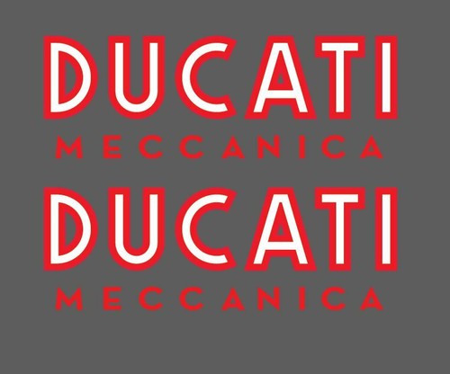 Adesivi serbatoio ducati - da,