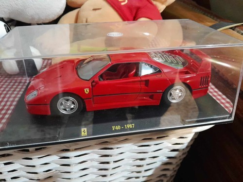 Burago ferrari f40 1987 - ferrari,