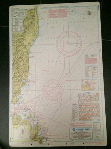 Carta nautica 1022 golfo - nautica,