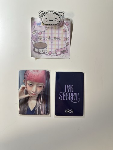 Ive secret rei photocard - secret,