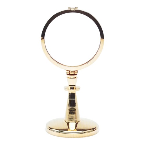 Ostensorio ottone dorato - in,