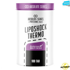 ANDERSON ABSOLUTE SERIES LIPOSHOCK THERMO 100 cpr TERMOGENICO BRUCIAGRASSI