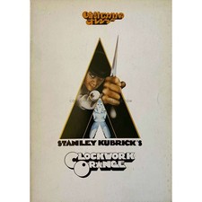 CLOCKWORK ORANGE Programma giapponese 28p - 9x12 pollici - 1971 - Stanley Kubrick, Malco