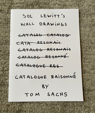 Tom sachs sol lewitt wall - tom,