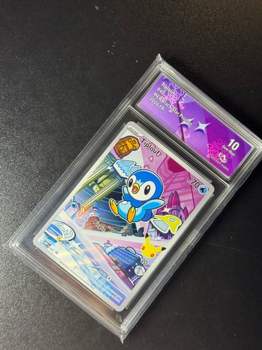 Pokémon carte gradée tiplouf - gradée,
