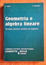 INGEGNERIA GEOMETRIA E ALGEBRA
