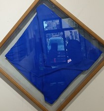 Cesare Berlingeri olio e pigmento su tela piegata 1998