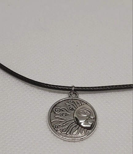 Collana corda unisex con - in,
