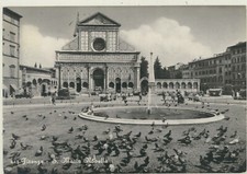 FIRENZE -S. MARIA NOVELLA PICCIONI CARTOLINA