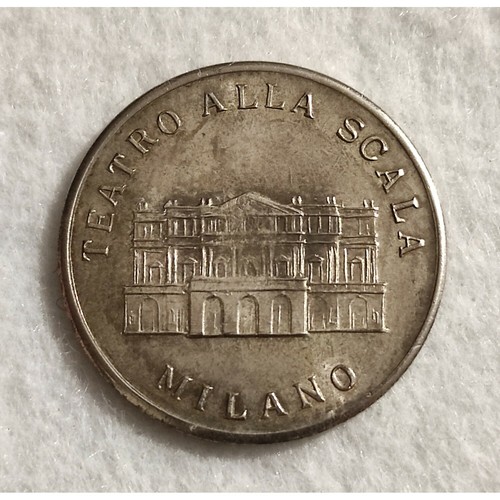 Medaglia gettone teatro alla - medaglia/gettone,