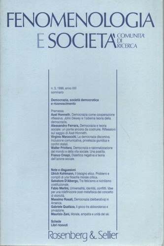 Fenomenologia società - e,