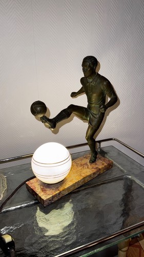 30er jahre art deco - lampe, mit