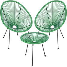 Set Patio in Polyrattan con 2