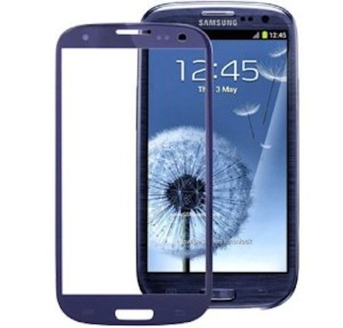 Vetro blu per samsung galaxy - vetro,
