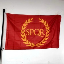 Bandiera SPQR e Popolo di Roma