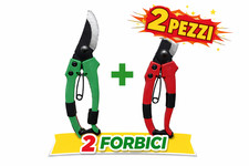 2 Forbici da giardino Cesoie
