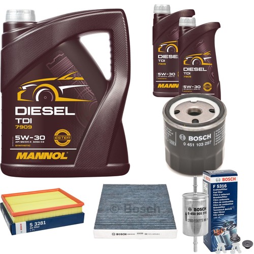 Bosch controllo set mannol - set, 7