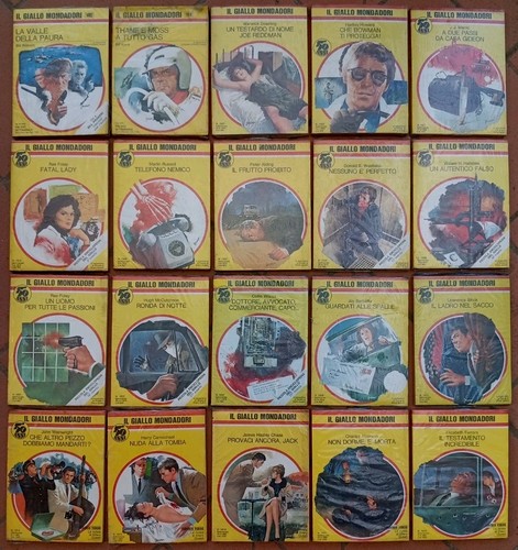 Lotto libri giallo - libri,