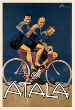 Poster bicicletta d'epoca