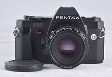 Pentax P30 con obiettivo Pentax-A SMC 50/2 